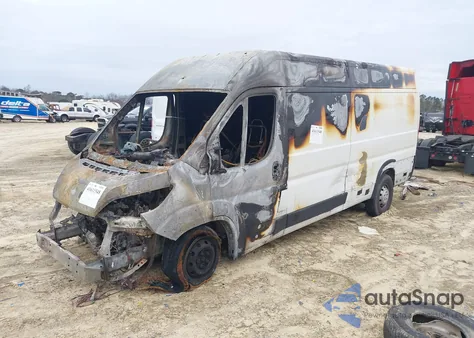 2023 Ram Promaster 3500 Cargo Van High Roof 159 Wb Ext z USA, uszkodzony, nr VIN 3C6MRVJG7PE505459